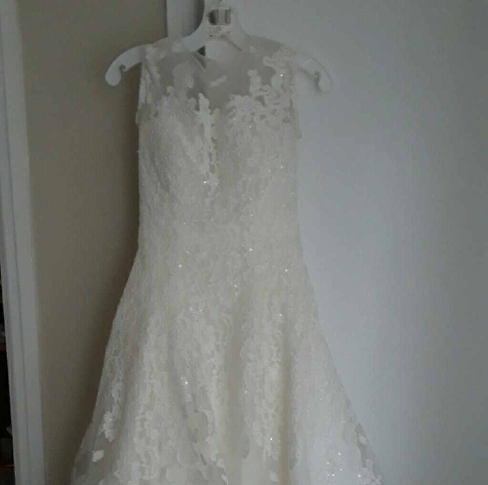 Wedding dress and sash davids bridal